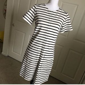 Banana republic striped dress